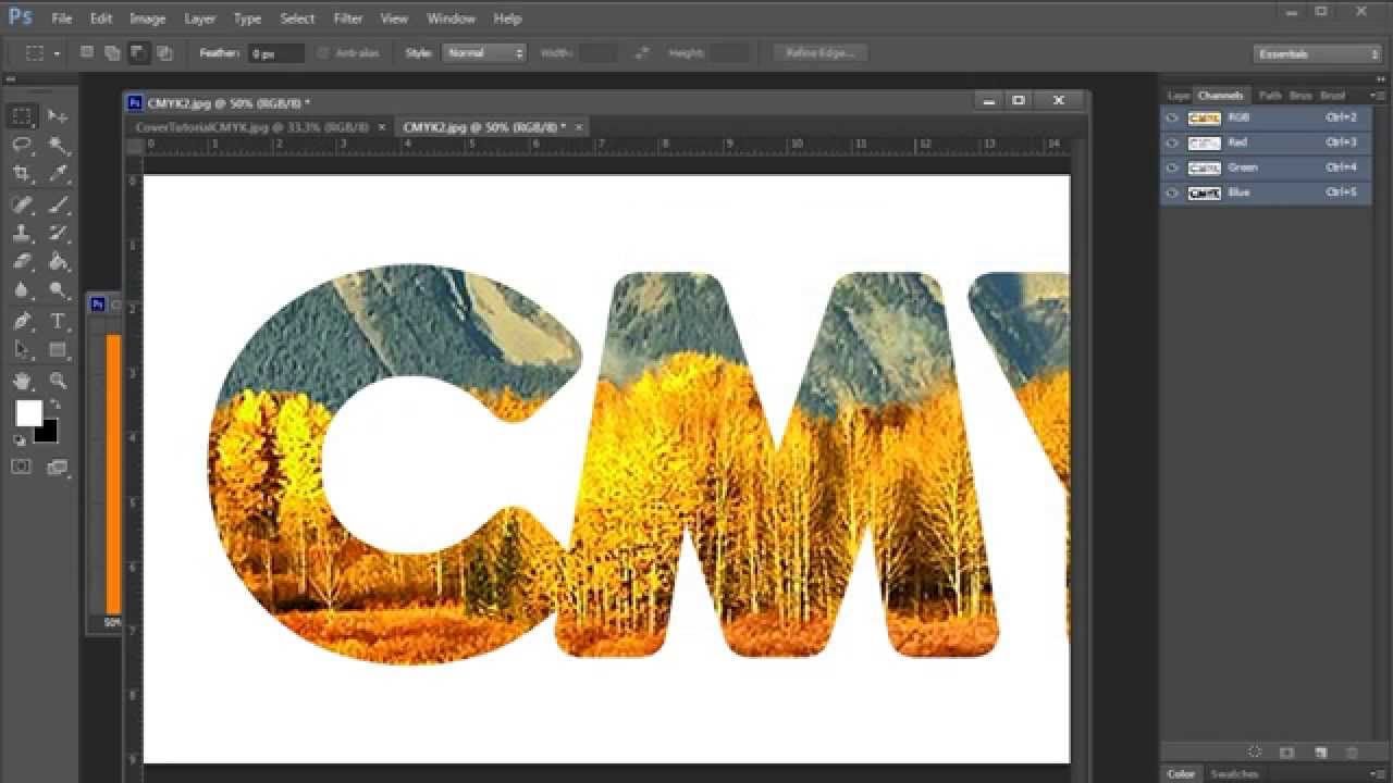 photoshop color separation screen printing